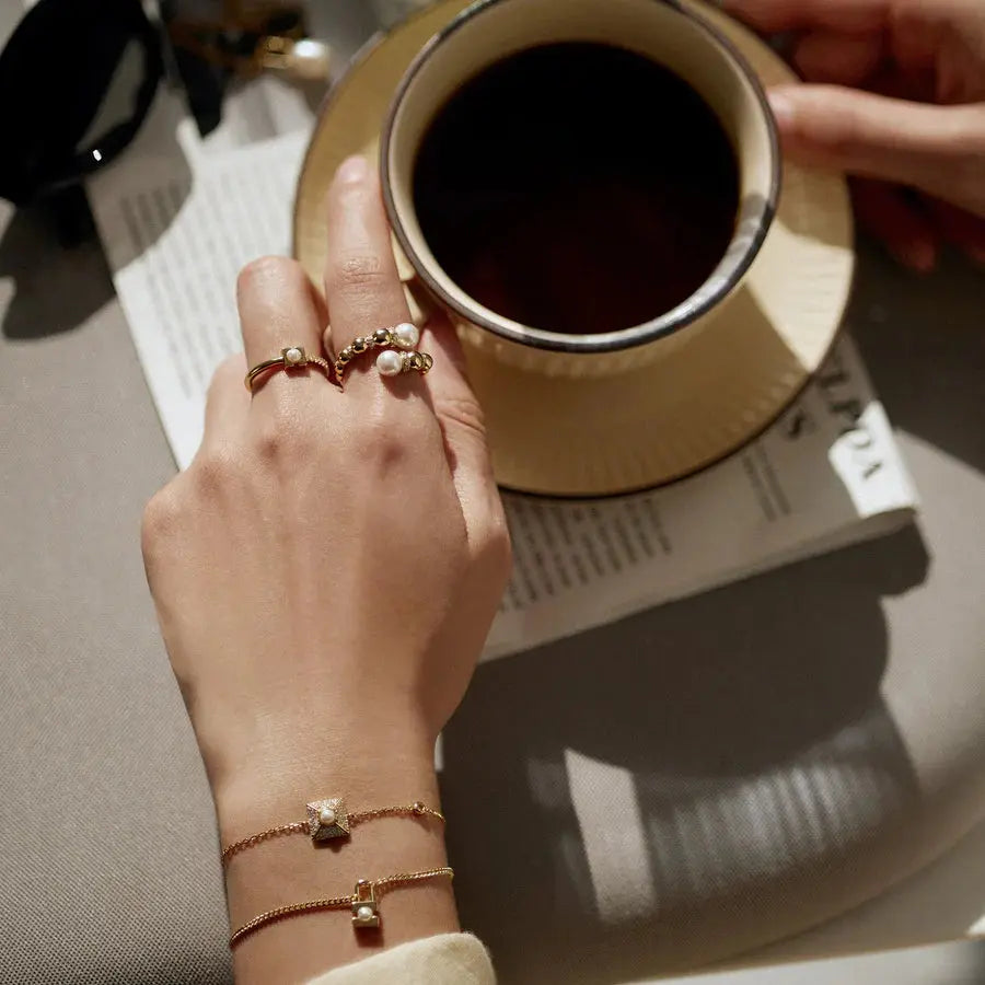 Breeze 313004.1 Gold Plated Silver Bracelet