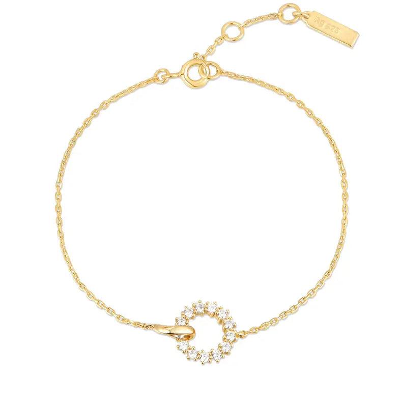 Breeze 313004.1 Gold Plated Silver Bracelet