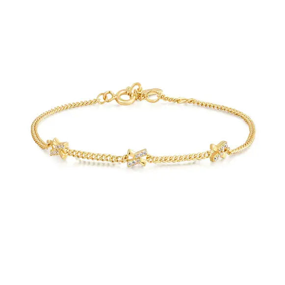 Breeze 313004.1 Gold Plated Silver Bracelet