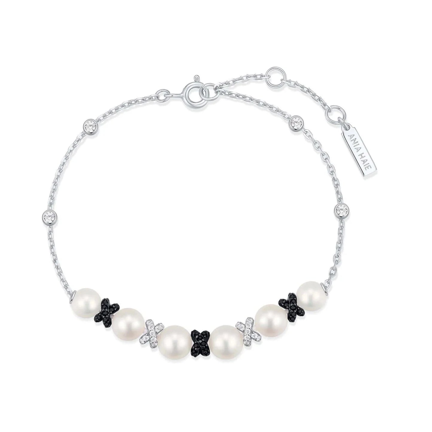 Ania Haie B069-03T Βραχιόλι Sparkling Shell Pearl από Ασήμι Ania Haie