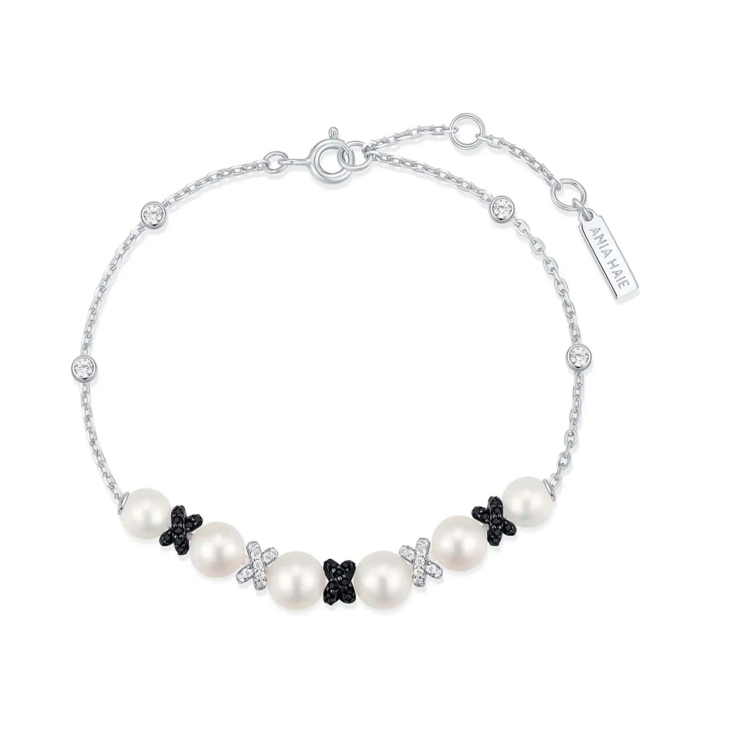 Ania Haie B069-03T Βραχιόλι Sparkling Shell Pearl από Ασήμι Ania Haie