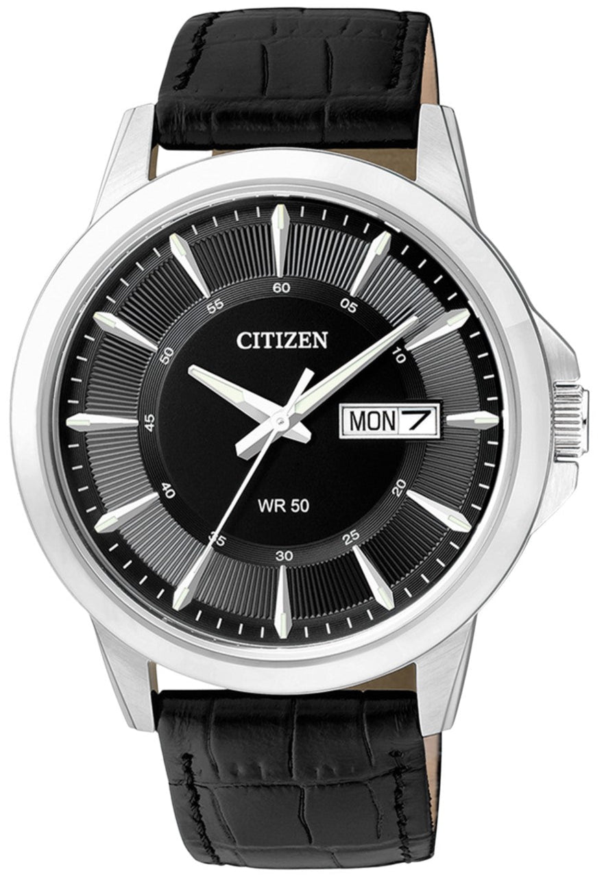 Citizen BF2011-01EE Black Leather Strap