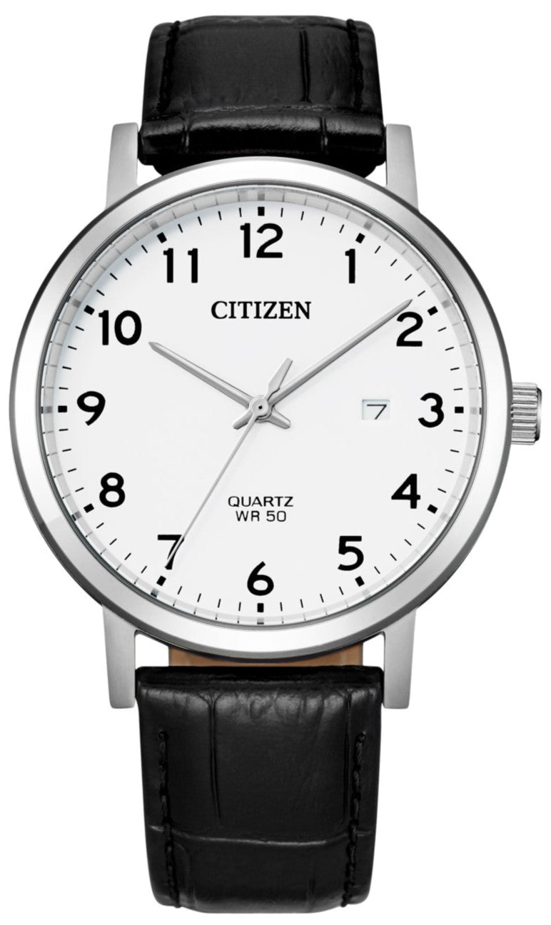Citizen BI5070-06A Black Leather Strap