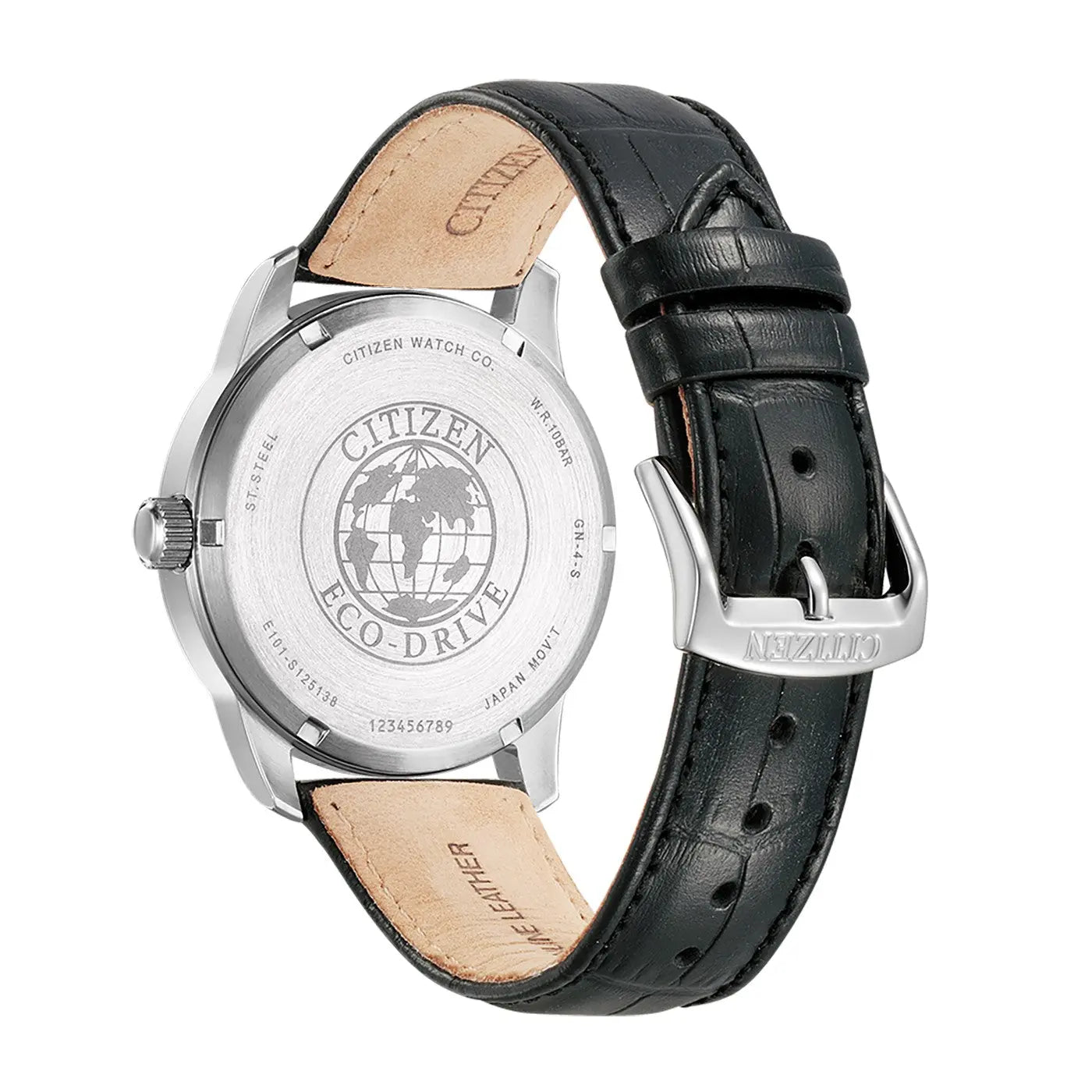 Citizen BM8550-14AE Eco-Drive Black Leather Strap