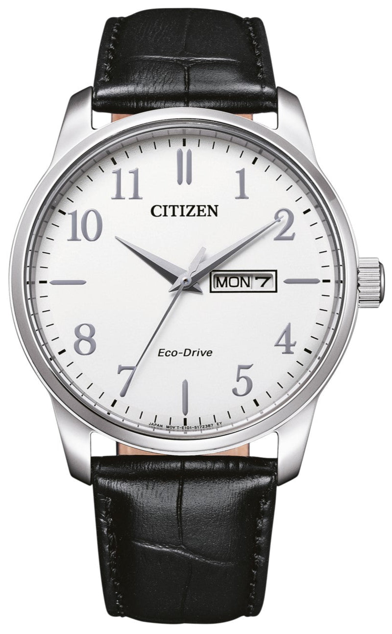 Citizen BM8550-14AE Eco-Drive Black Leather Strap