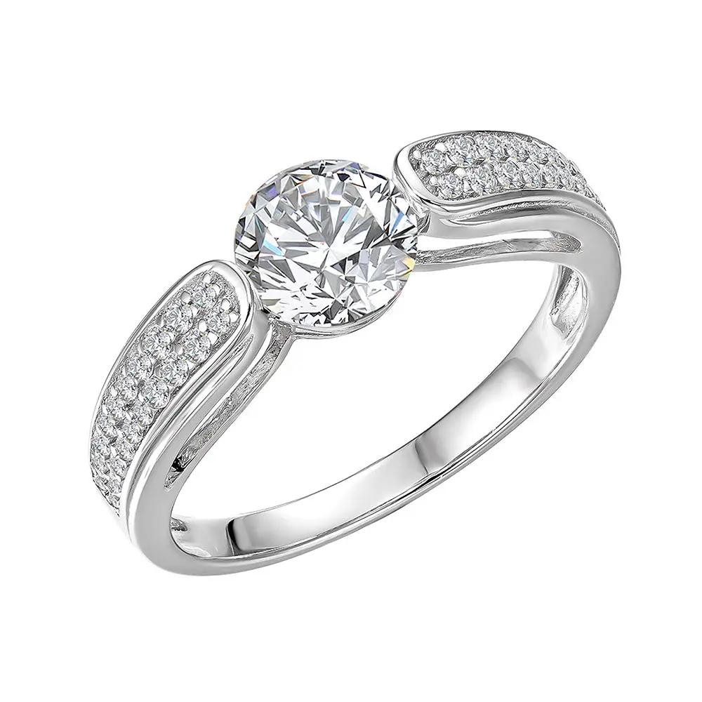 Breeze 111004.4 Series Ring In Platinum Plated Silver
