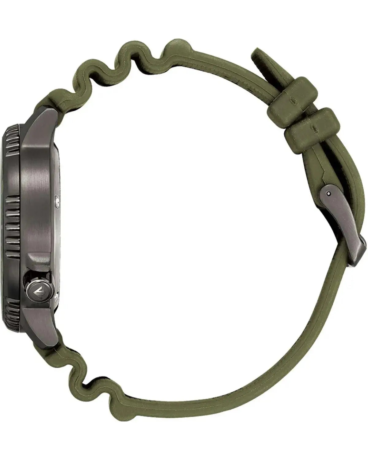 Citizen BN0157-11X Promaster Eco-Drive Divers Green Rubber Strap