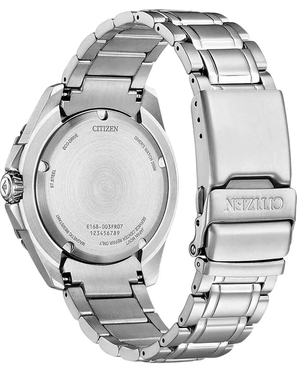 Citizen BN0199-53X Eco-Drive Divers Stainless Steel Bracelet