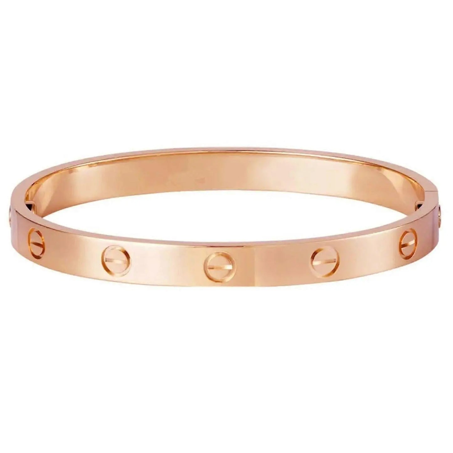 Bracelet BR21812 Handcuffs Made of Rose Gold Plated Steel