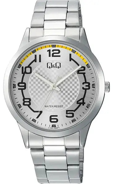 Q&Q C10A-068PY Silver Metallic Bracelet