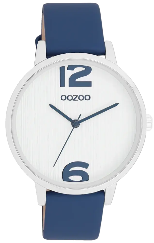 OOZOO C11238 38mm Timepieces Blue Leather Strap