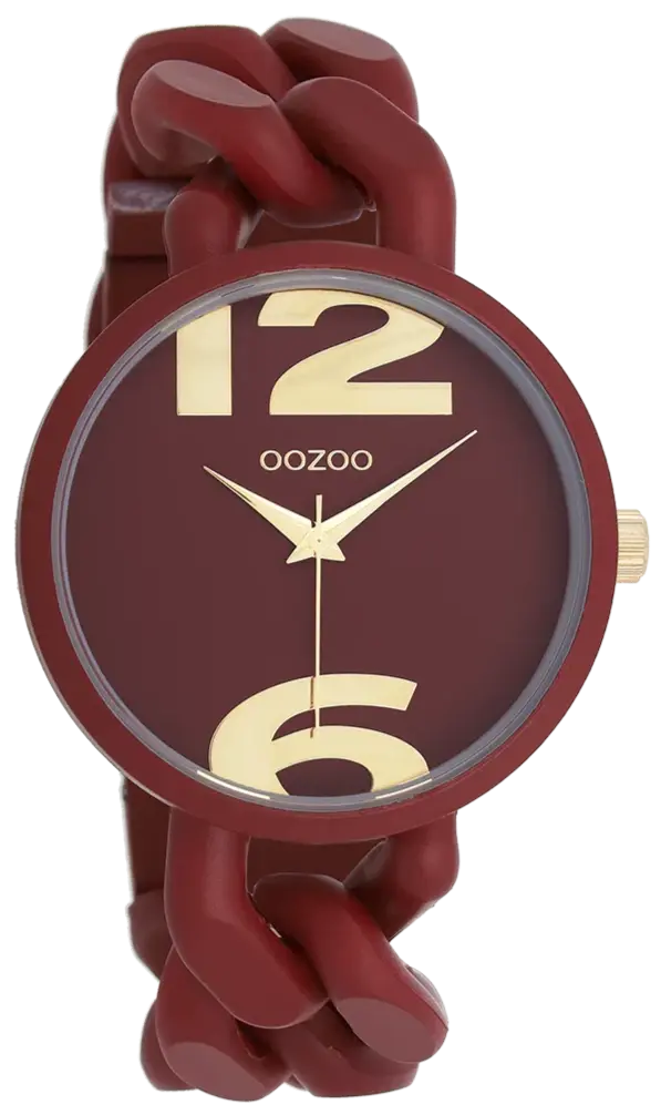 OOZOO C11267 40MM Timepieces Red Metallic Bracelet