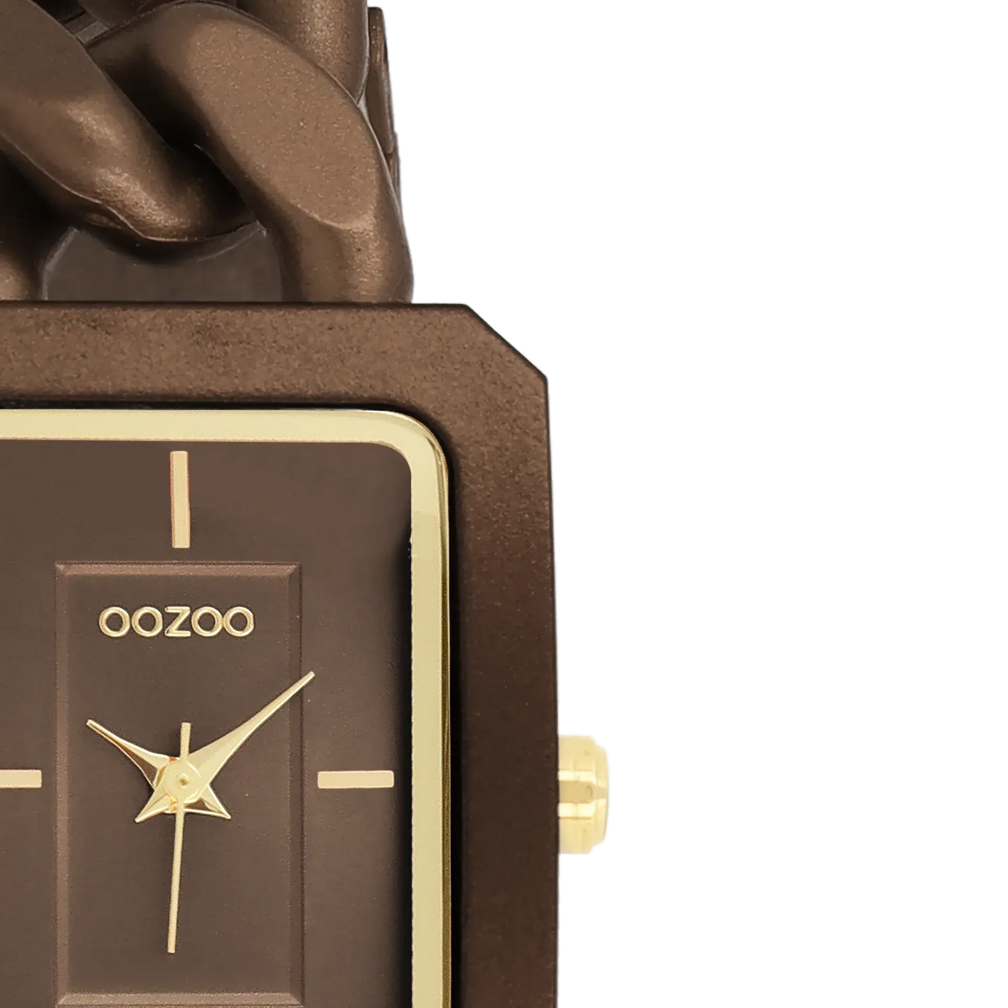 OOZOO C11276 31 x 24mm Timepieces Brown Metallic Bracelet