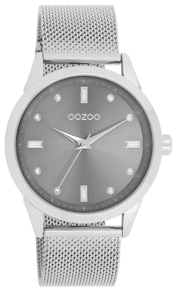OOZOO C11033 42mm Timepieces Gray Leather Strap