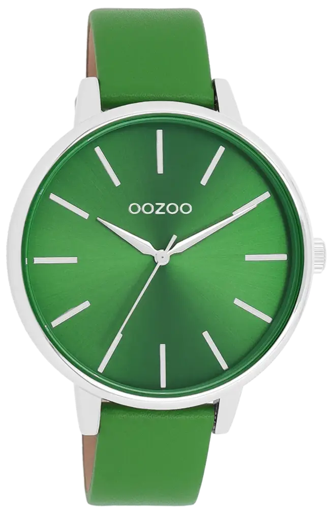 OOZOO C11297 42mm Timepieces Green Leather Strap