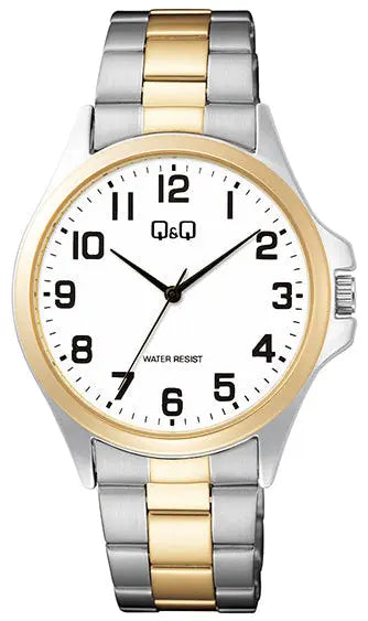 Q&Q C36A-017PY Two Tone Stainless Steel Bracelet