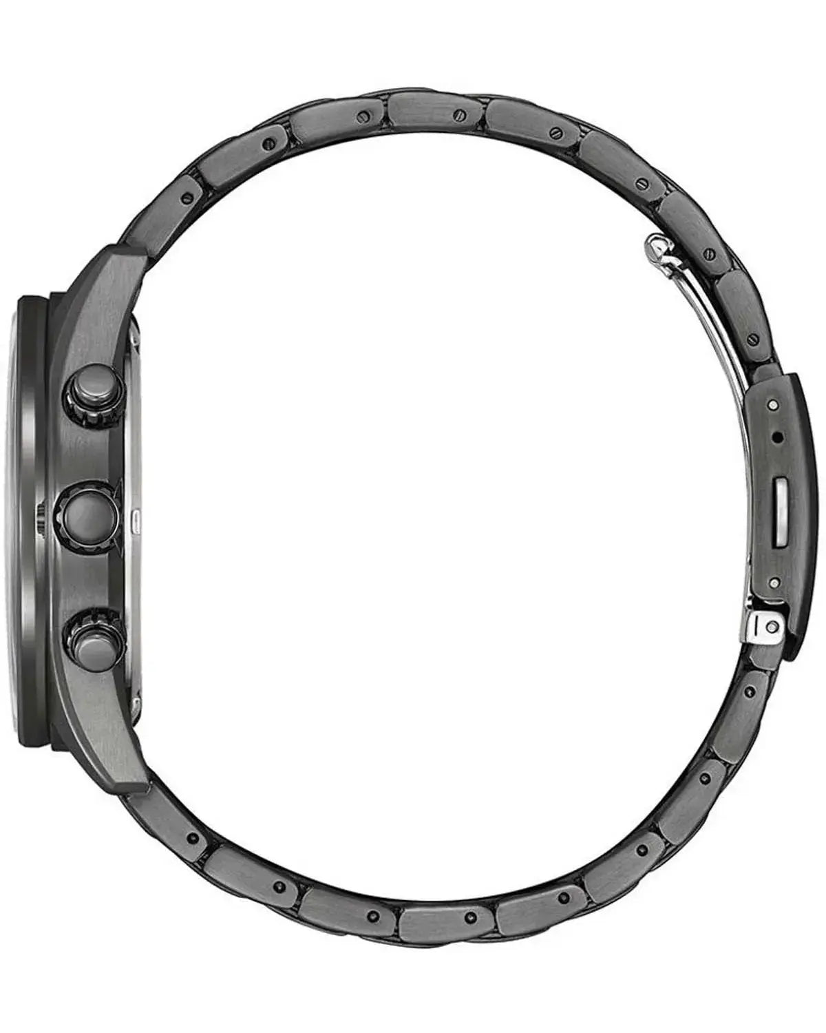 Citizen CA0775-79E Eco-Drive Chronograph Black Stainless Steel Bracelet