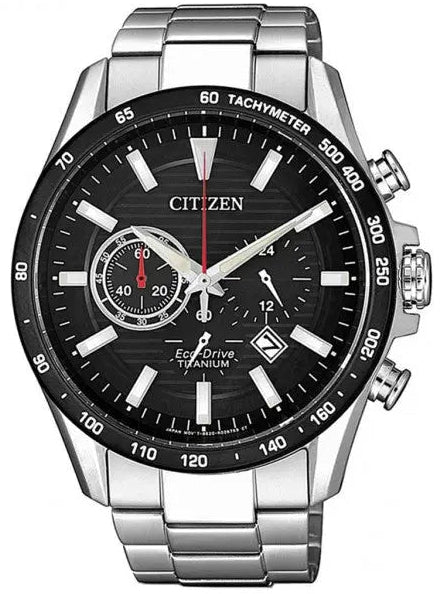 Citizen CA4444-82E Eco-Drive Chronograph Titanium Bracelet