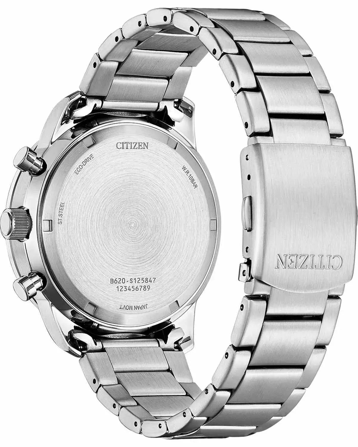 Citizen CA4500-91X Eco-Drive Chronograph Stainless Steel Bracelet