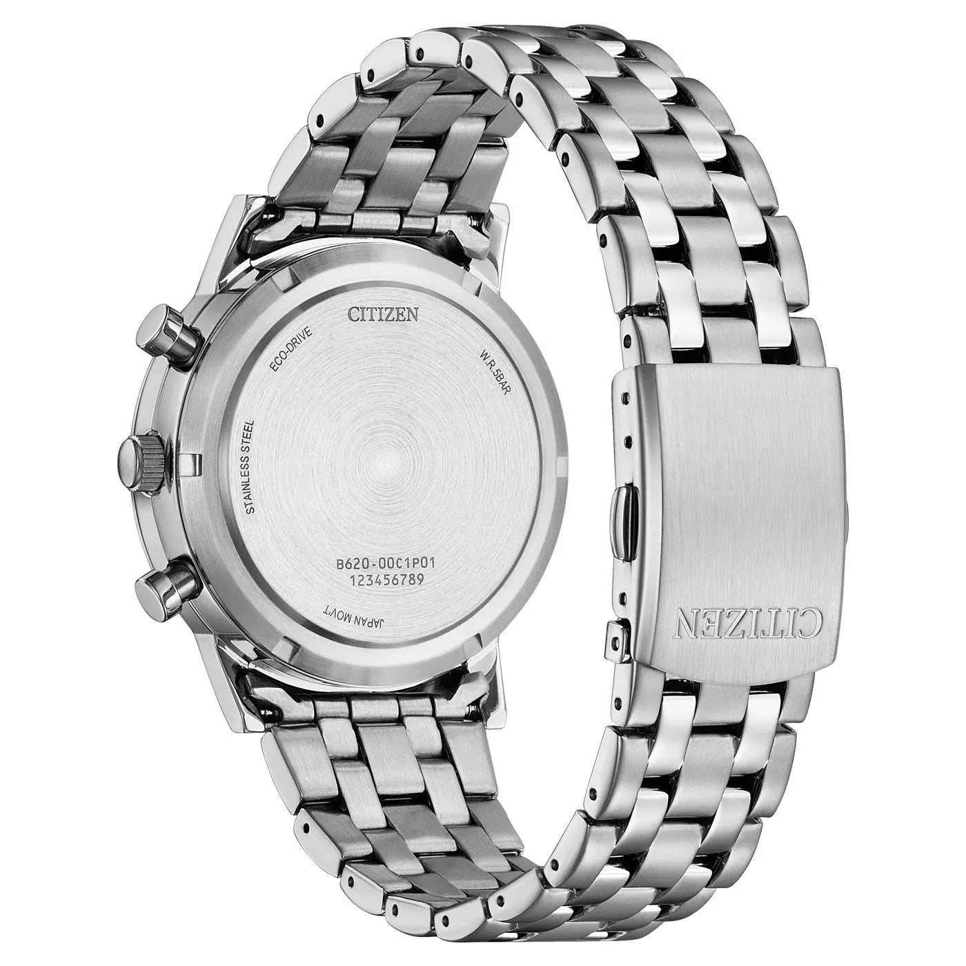 Citizen CA4630-53E Eco-Drive Chronograph Stainless Steel Bracelet