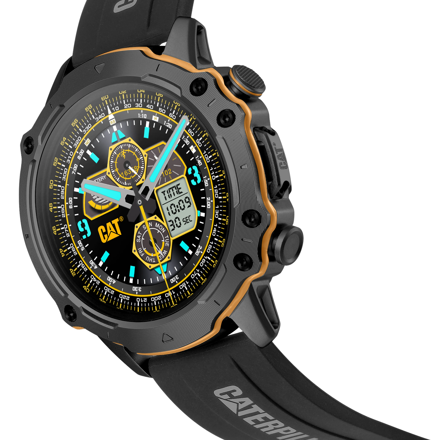 CATERPILLAR E116021100 Smartwatch Black Silicon Strap