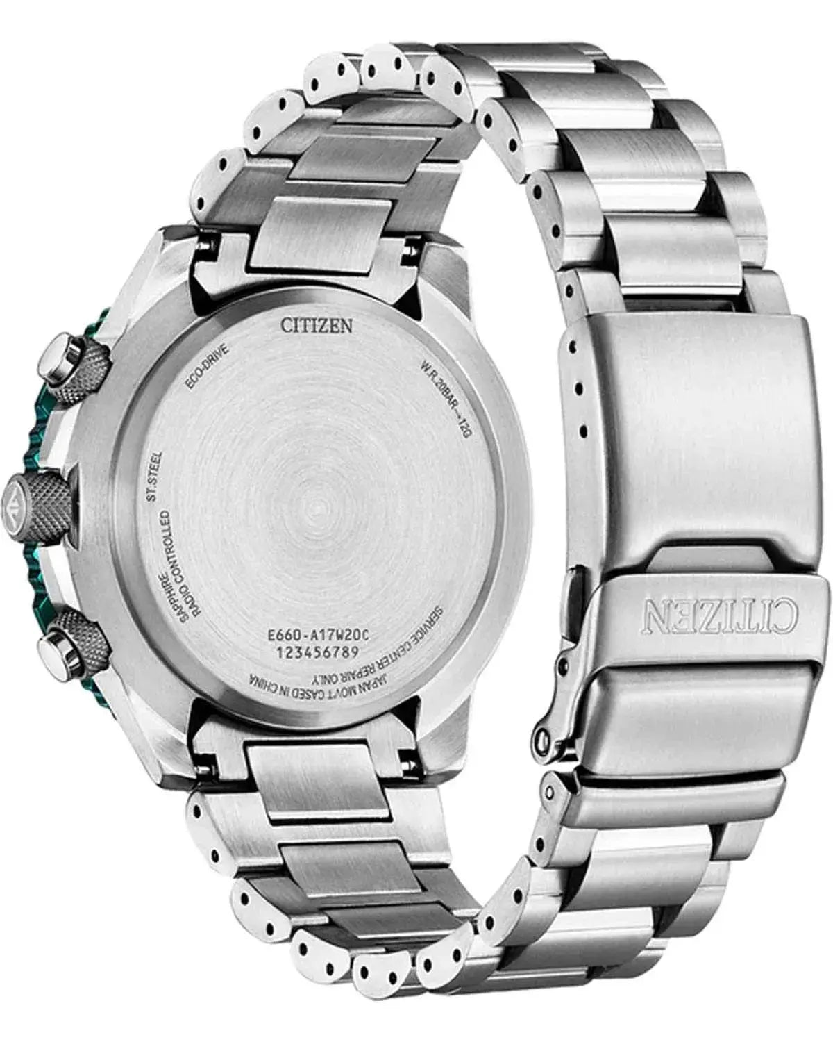 Citizen CB5004-59W Promaster Eco-Drive RadioControlled Stainless Steel Bracelet