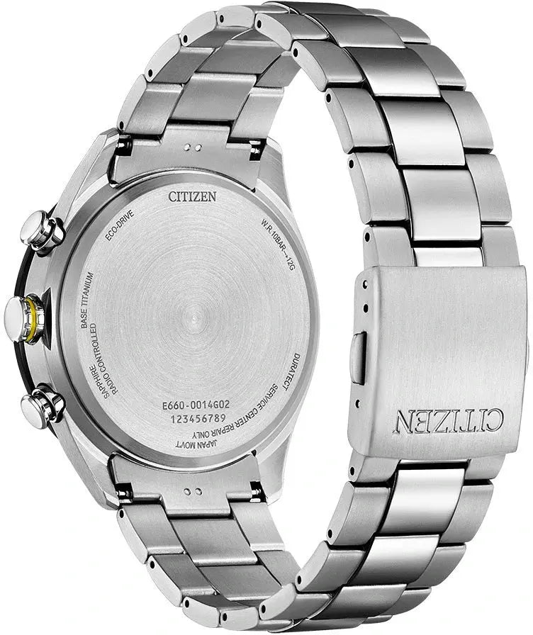 Citizen CB5947-80E Eco-Drive RadioControlled Titanium Bracelet