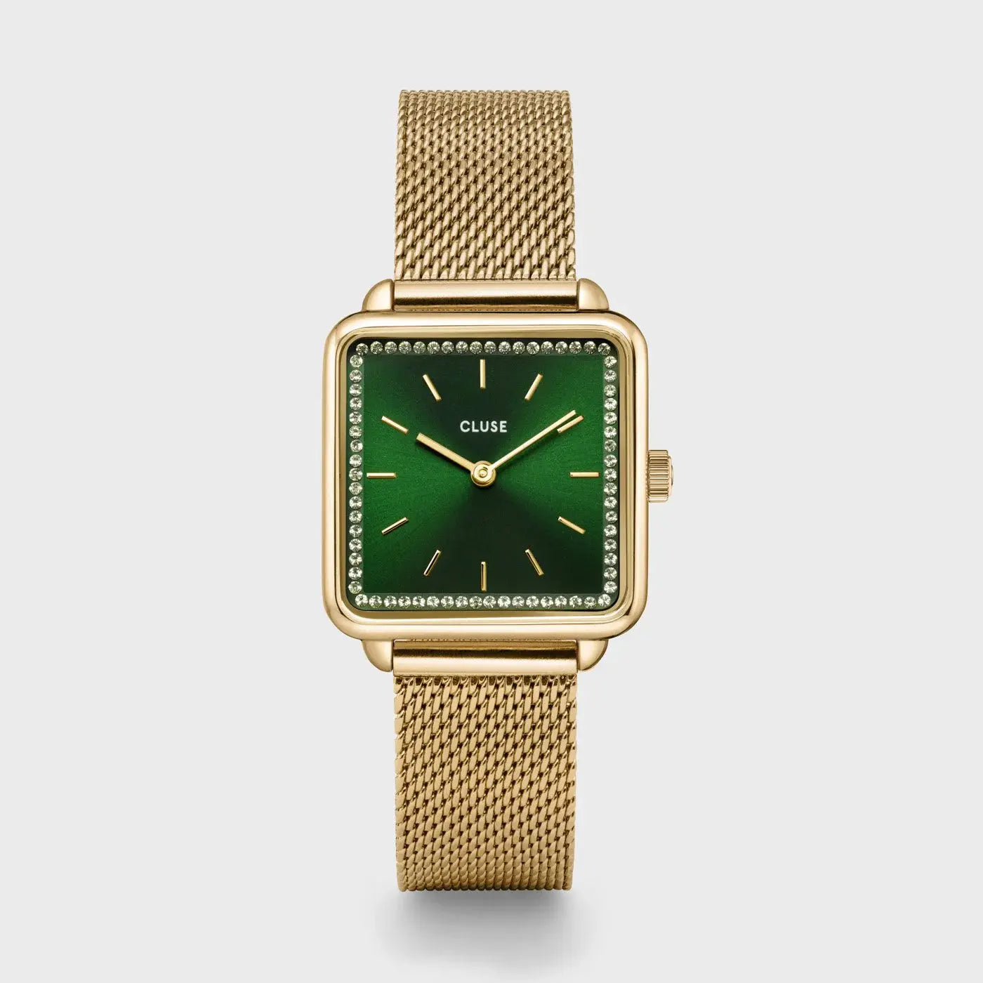 Cluse CG10317 La Tétragone Gold Stainless Steel Bracelet Gift Box