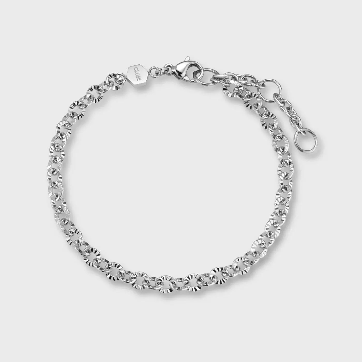 Cluse CG10501 Boho Chic Petite Silver Stainless Steel Bracelet Gift Box