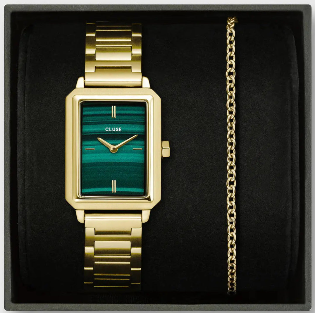 Cluse CG11506 Fluette Gold Stainless Steel Bracelet Gift Box