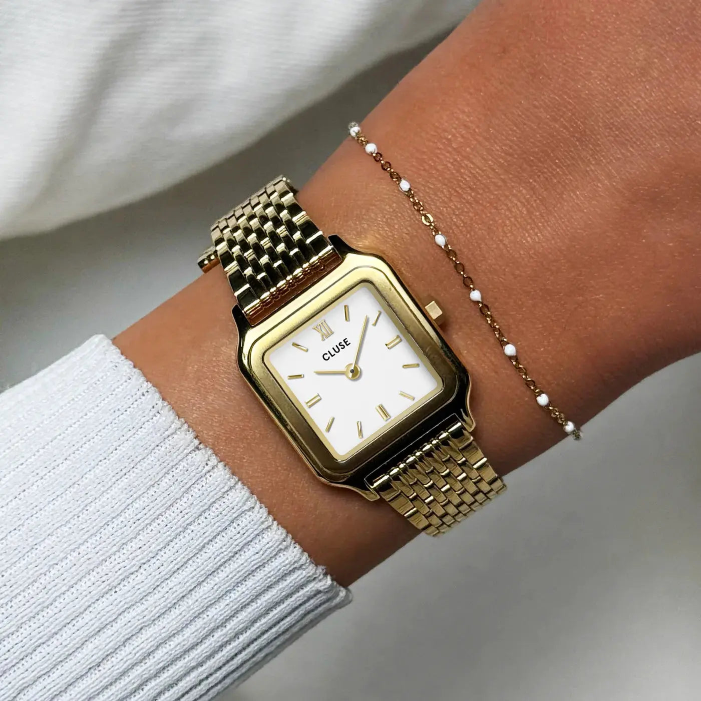 Cluse CG11804 Gracieuse Petite Gold Stainless Steel Bracelet Gift Box