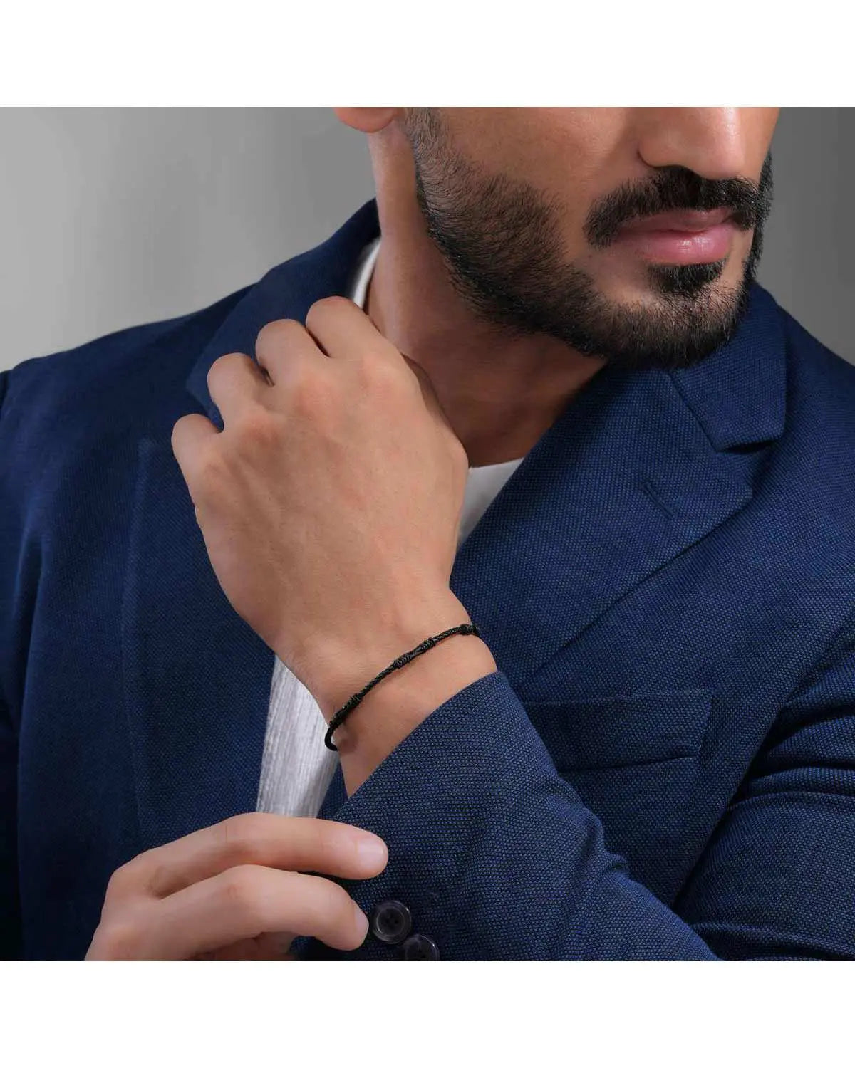 Cerruti CIAGB0012102 Angelo Ανδρικό Βραχιόλι Από Δέρμα και Ατσάλι