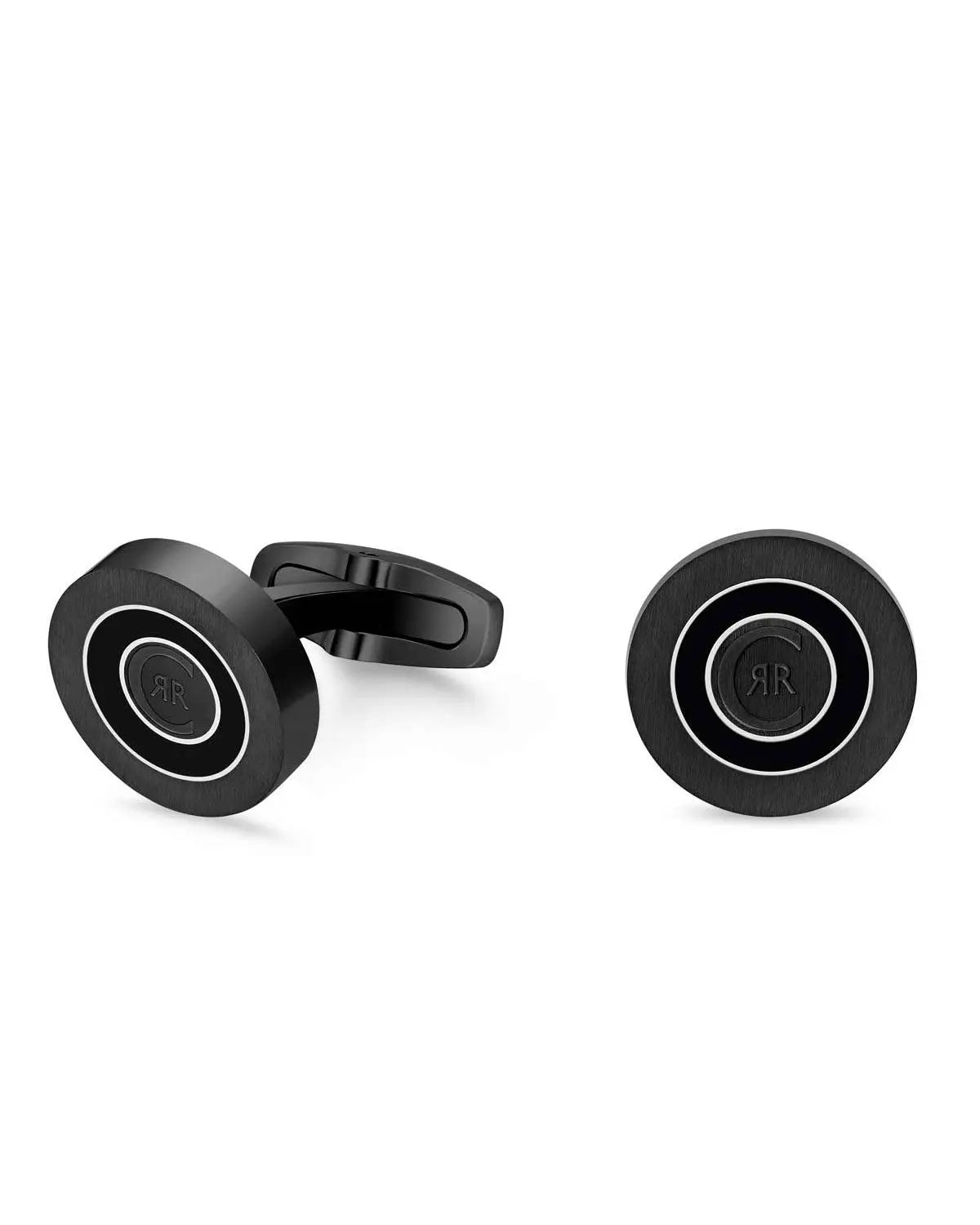 Cerruti CIAGC2127401 Knot Cufflinks in Brown Steel