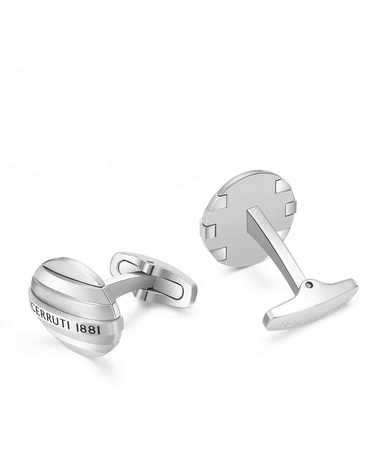 Cerruti CIAGC2127401 Knot Cufflinks in Brown Steel
