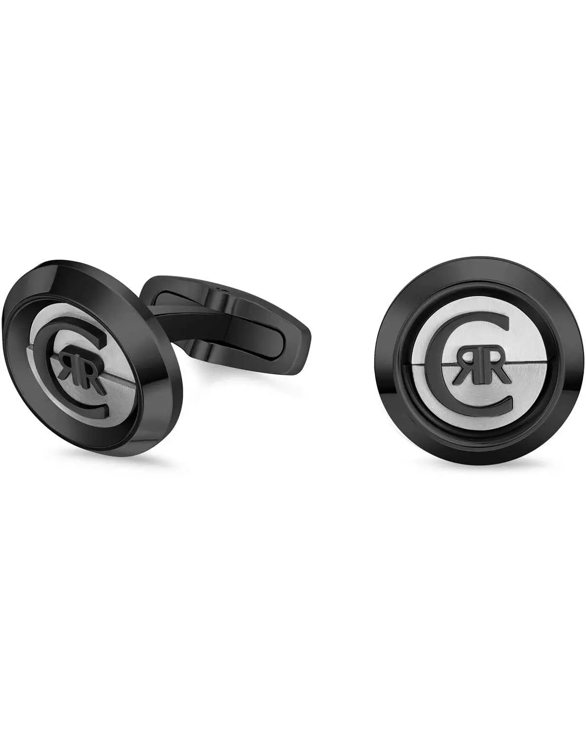 Cerruti CIAGC2127401 Knot Cufflinks in Brown Steel