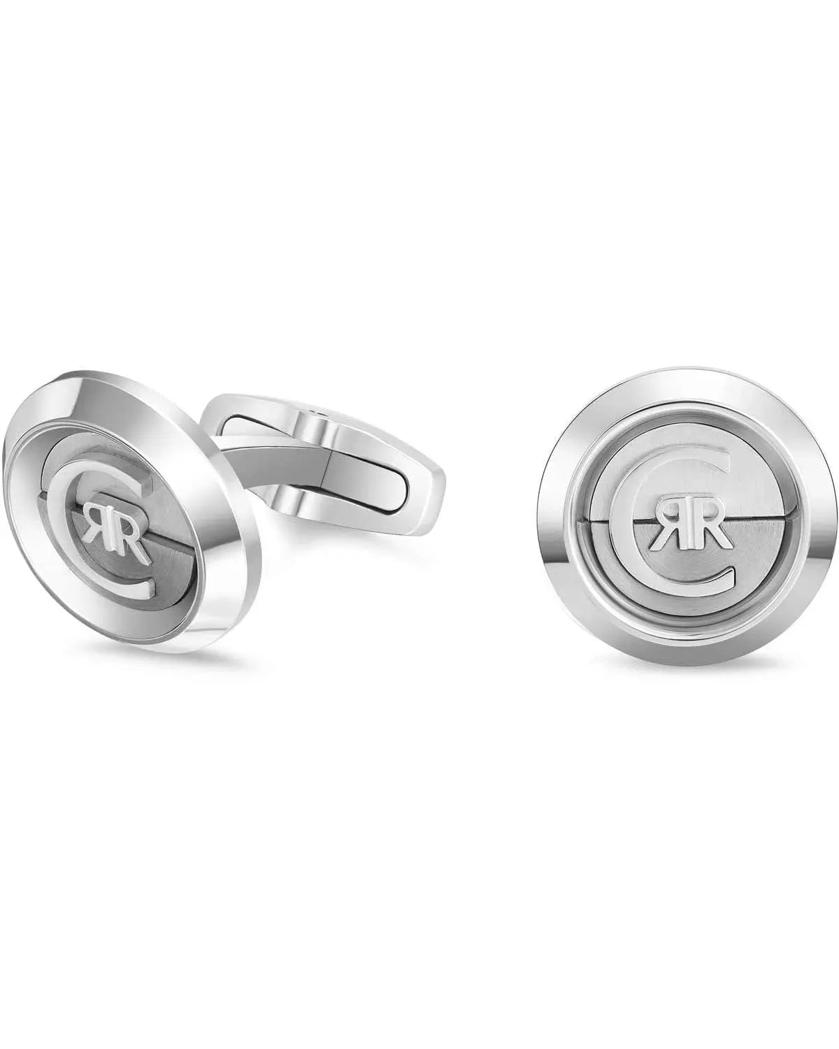 Cerruti CIAGC2127401 Knot Cufflinks in Brown Steel
