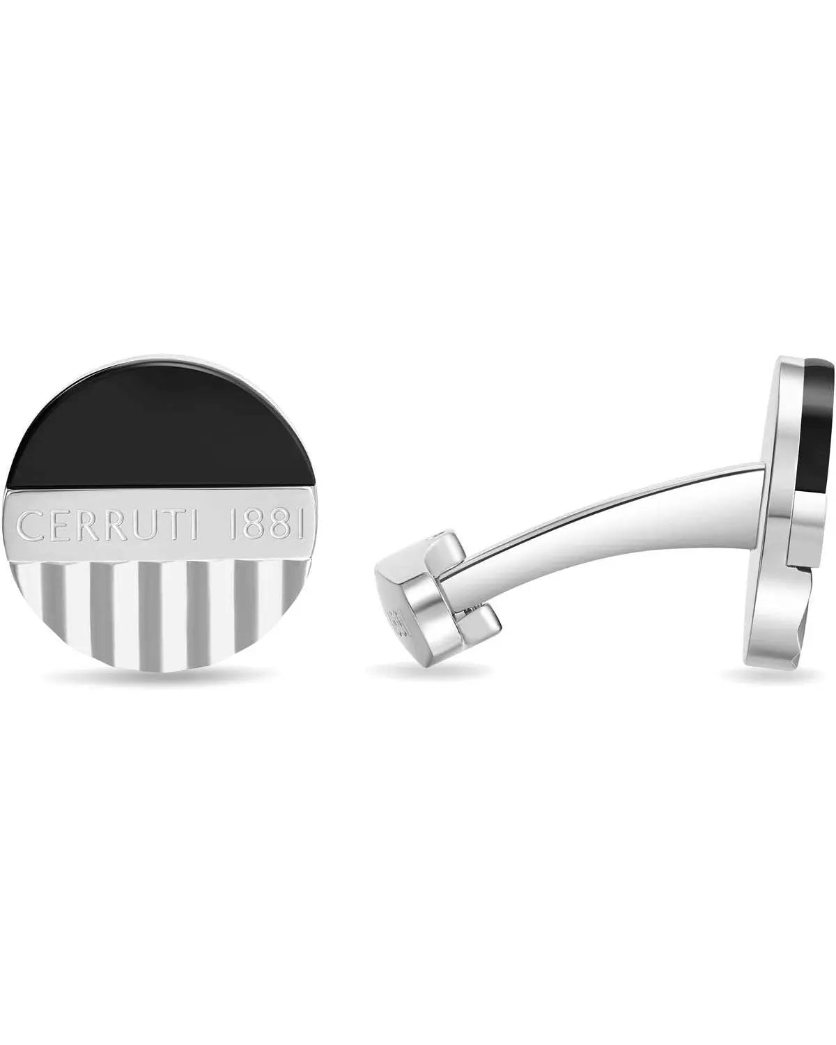 Cerruti CIAGC2127401 Knot Cufflinks in Brown Steel