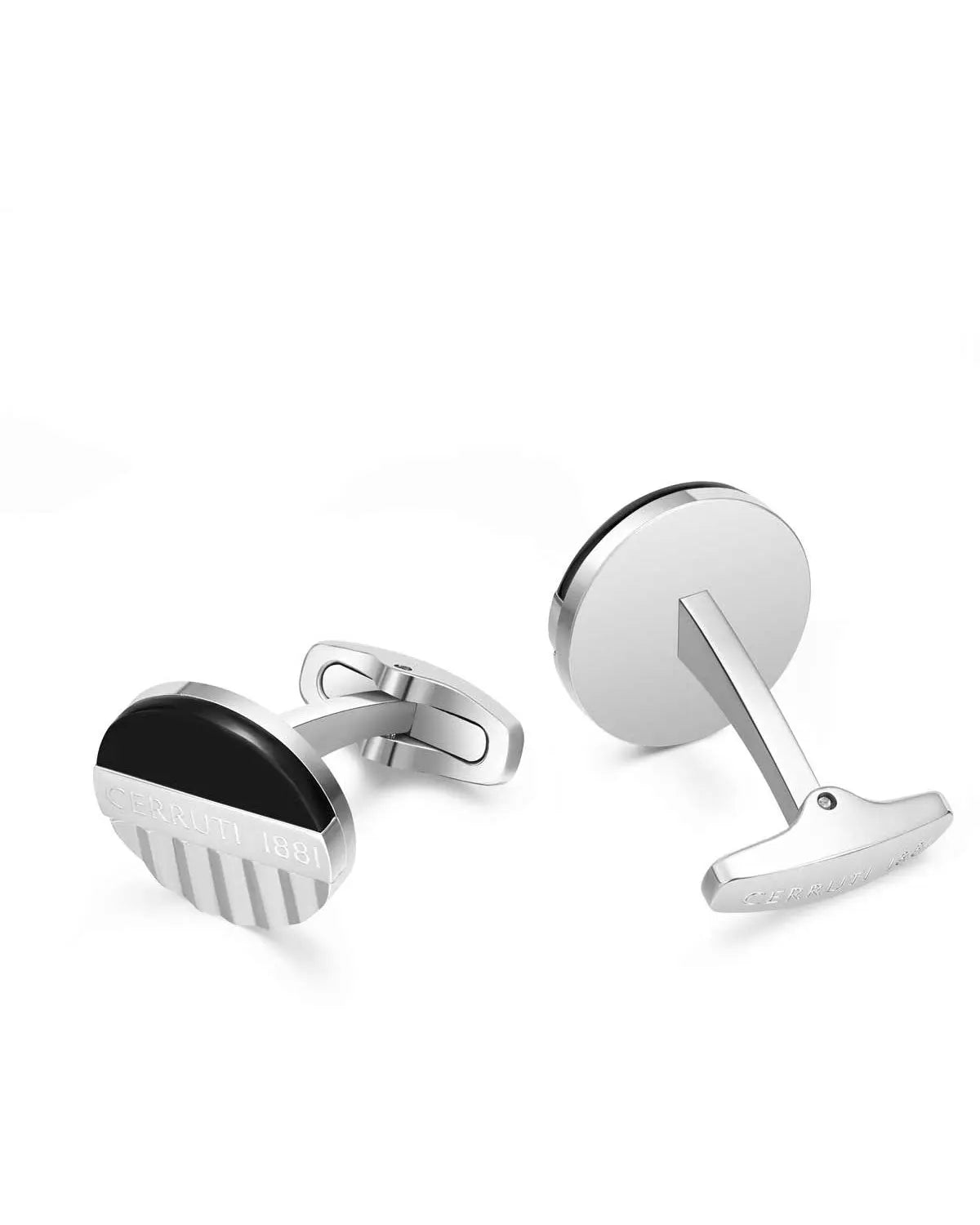 Cerruti CIAGC2127401 Knot Cufflinks in Brown Steel