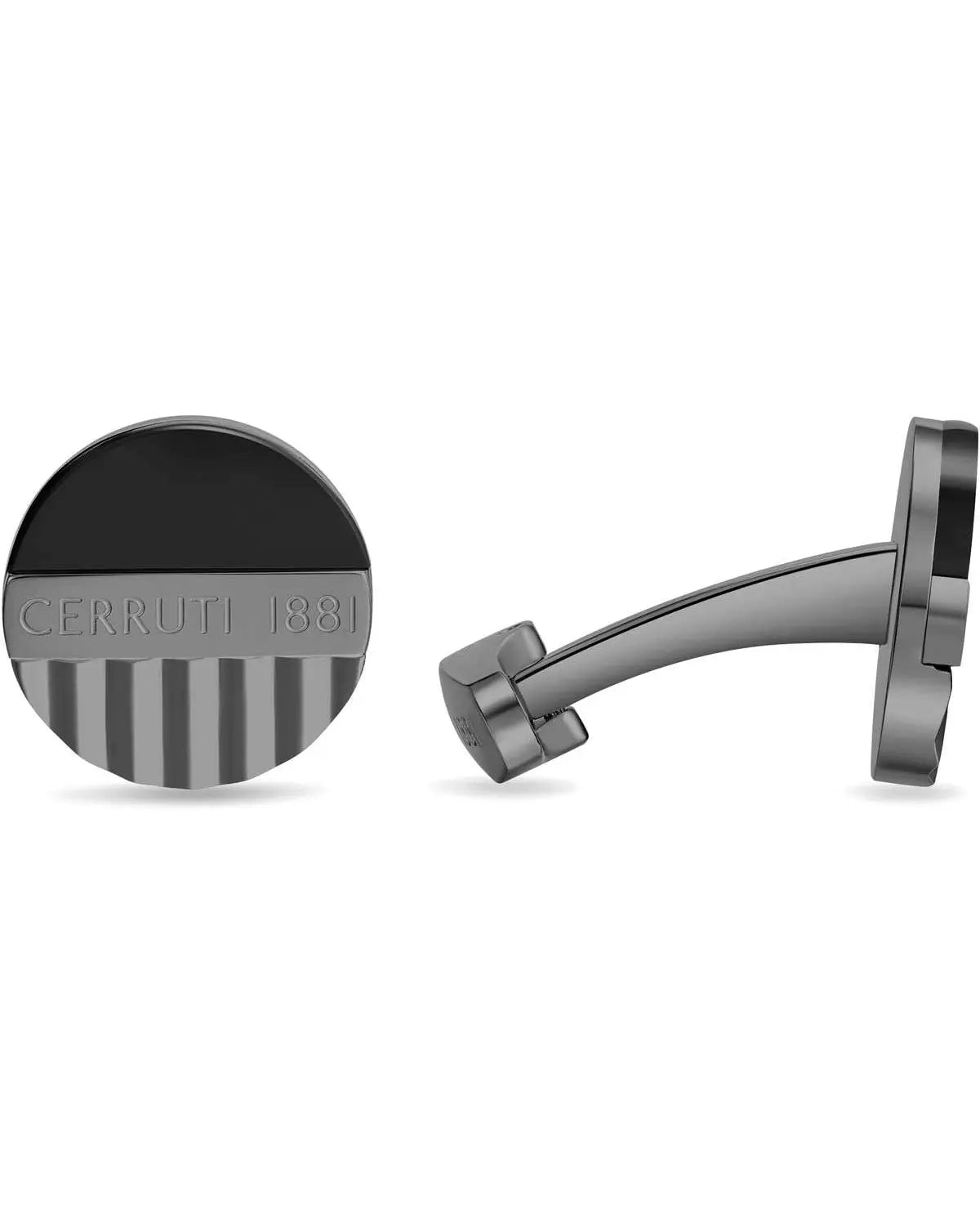 Cerruti CIAGC2127401 Knot Cufflinks in Brown Steel