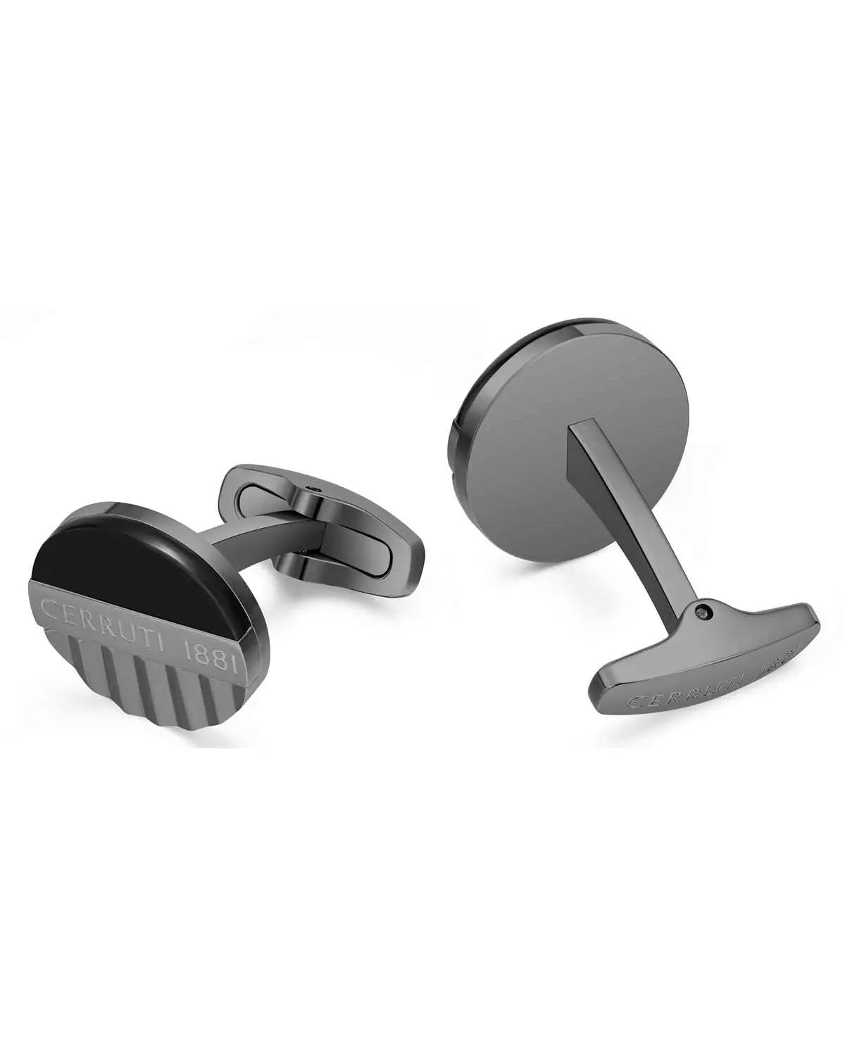 Cerruti CIAGC2127401 Knot Cufflinks in Brown Steel