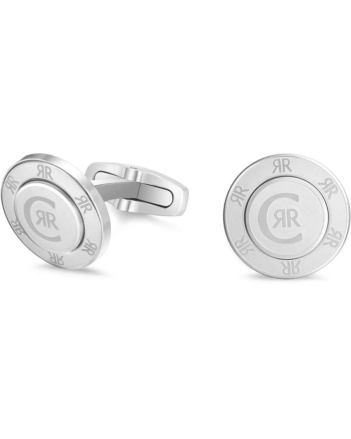 Cerruti CIAGC2127401 Knot Cufflinks in Brown Steel