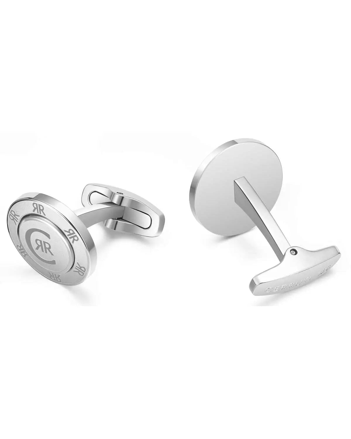 Cerruti CIAGC2127401 Knot Cufflinks in Brown Steel