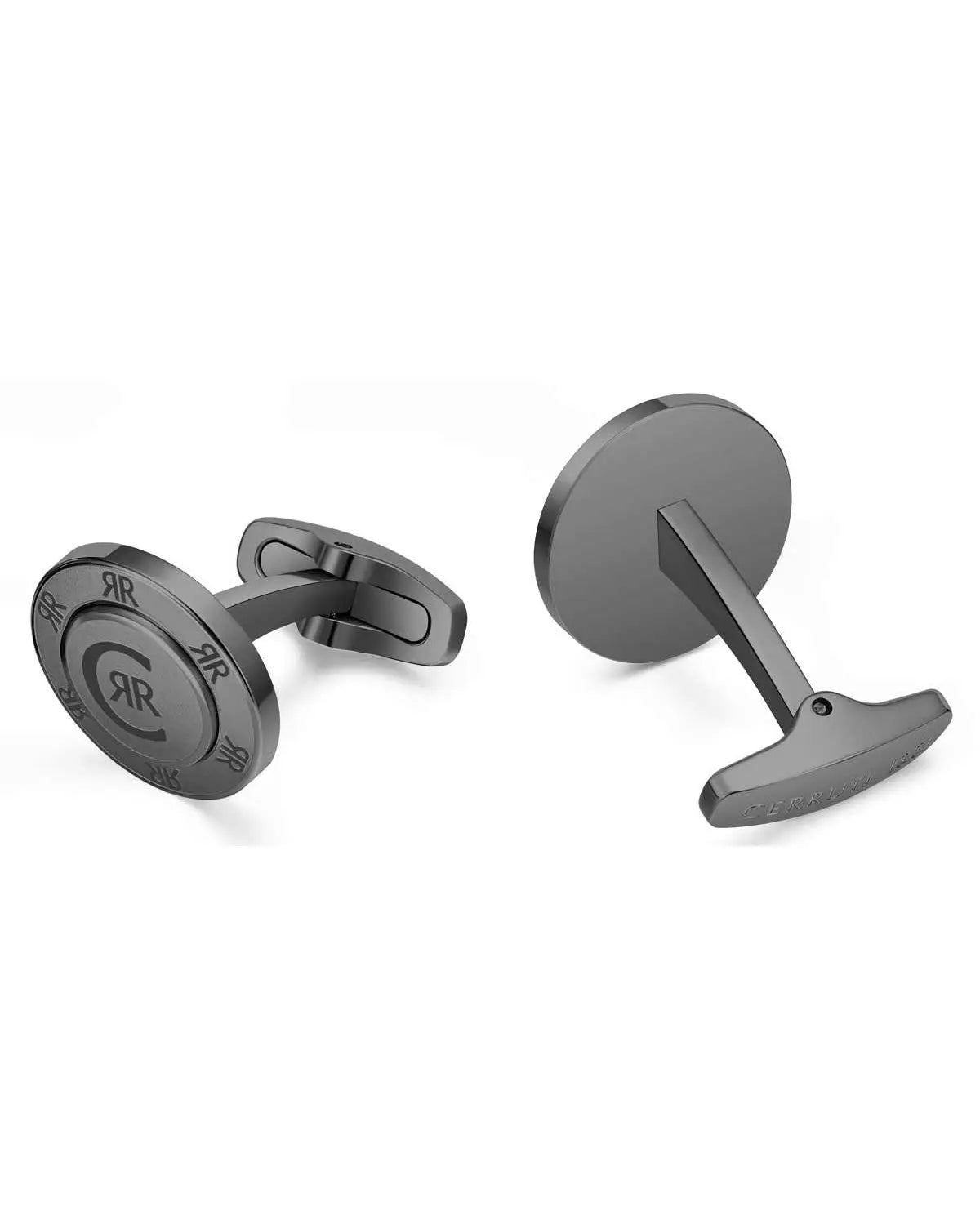 Cerruti CIAGC2127401 Knot Cufflinks in Brown Steel