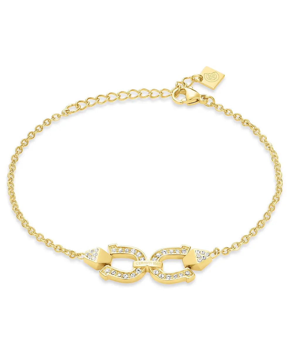 Cerruti CIJLB0010803 Gabriella Βραχιόλι Από Επιχρυσωμένο Ατσάλι