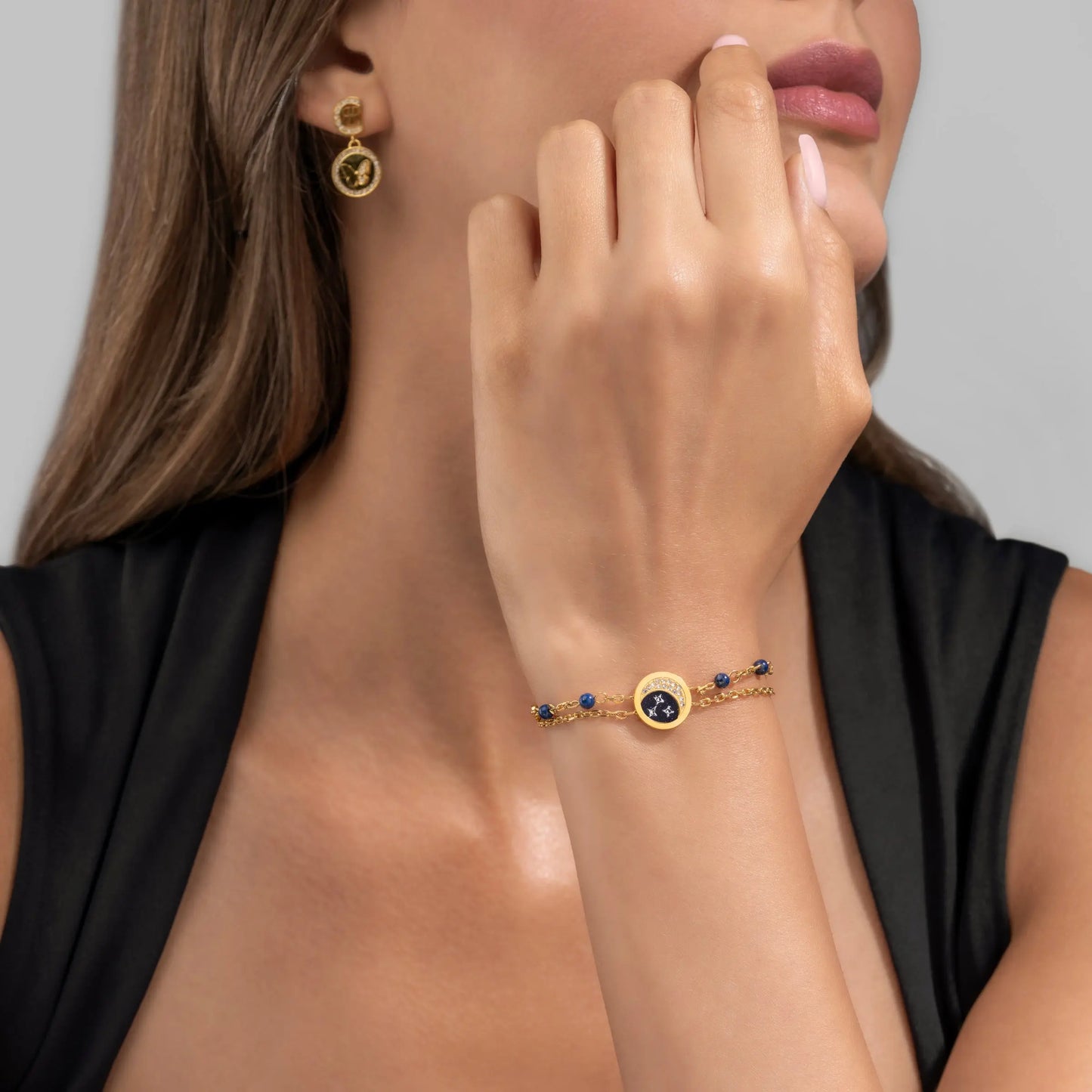 Cerruti CIJLB0011401 Electra Βραχιόλι Από Επιχρυσωμένο Ατσάλι