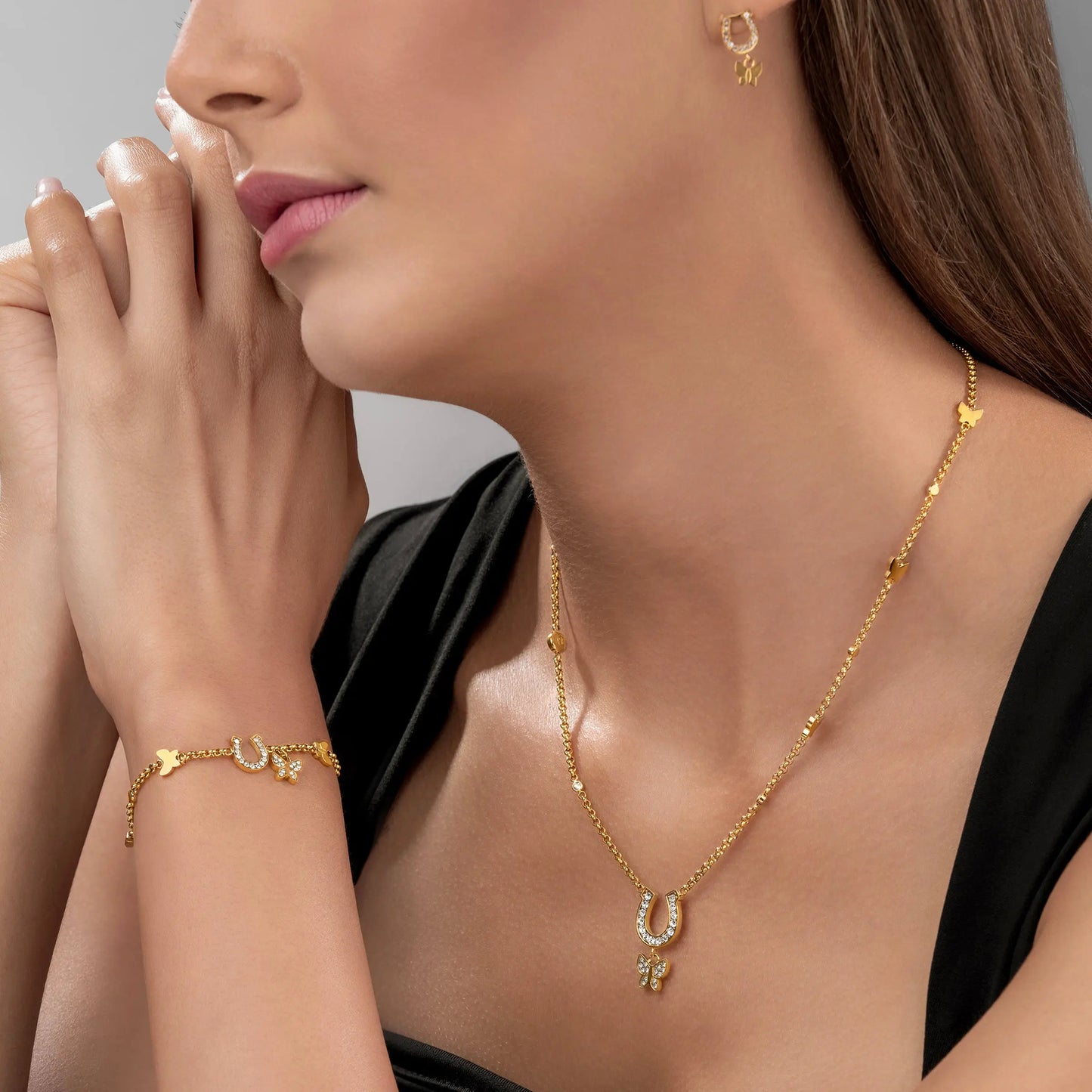 Cerruti CIJLB0011801 Carlotta Βραχιόλι Από Επιχρυσωμένο Ατσάλι