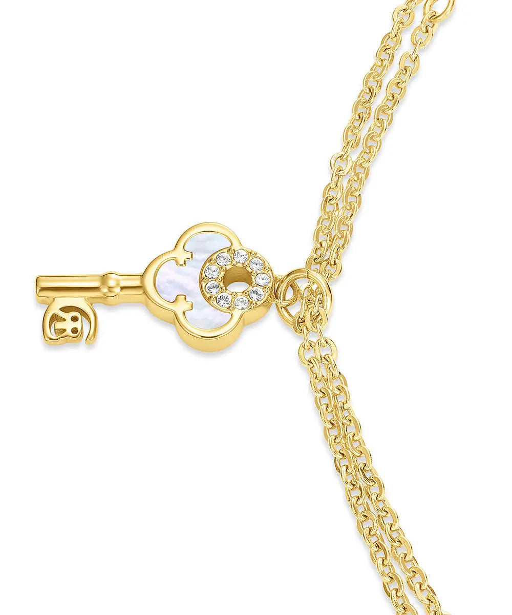 Cerruti CIJLN0010802 Gabriella Κολιέ Από Επιχρυσωμένο Ατσάλι