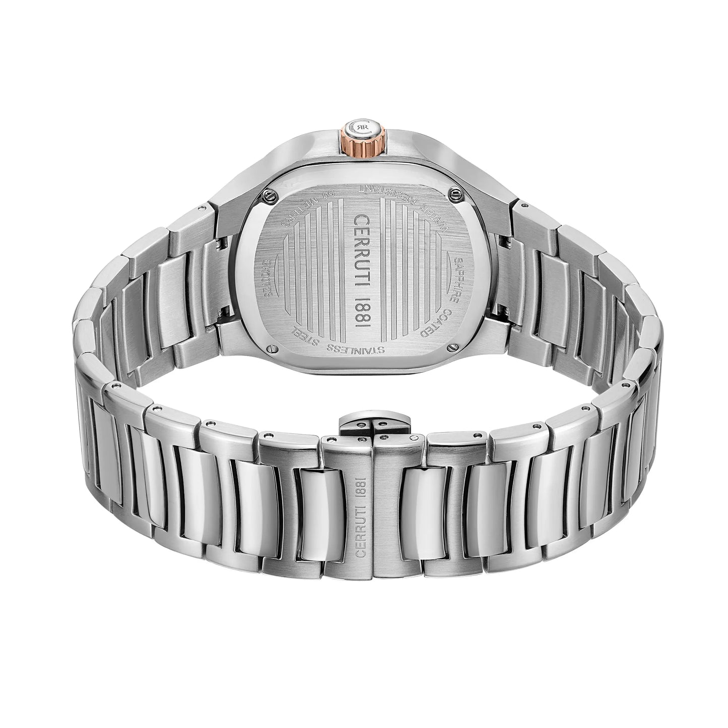 Cerruti CIWGK0072301 Trento Silver Stainless Steel Bracelet