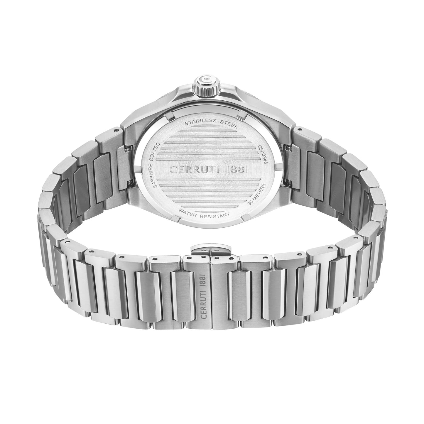 Cerruti CIWGK0084502 Faedo Multifunction Silver Stainless Steel Bracelet