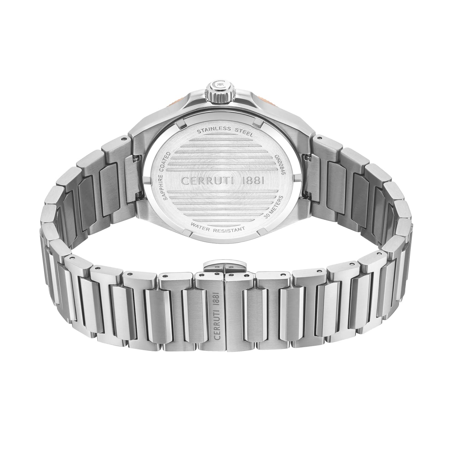 Cerruti CIWGK0084504 Faedo Multifunction Silver Stainless Steel Bracelet